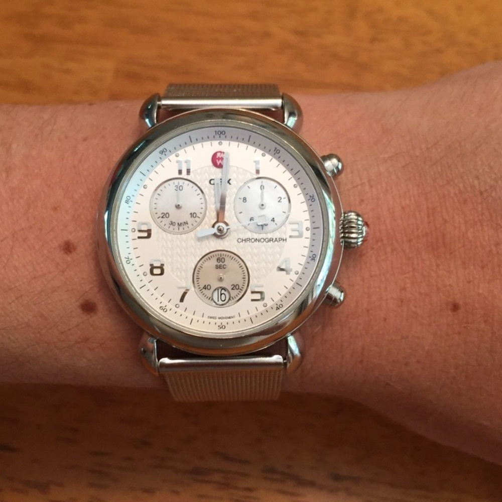 Michele XL CSX chrono watch